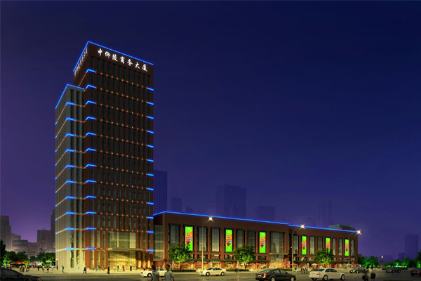 中仰陵商務(wù)大廈亮化